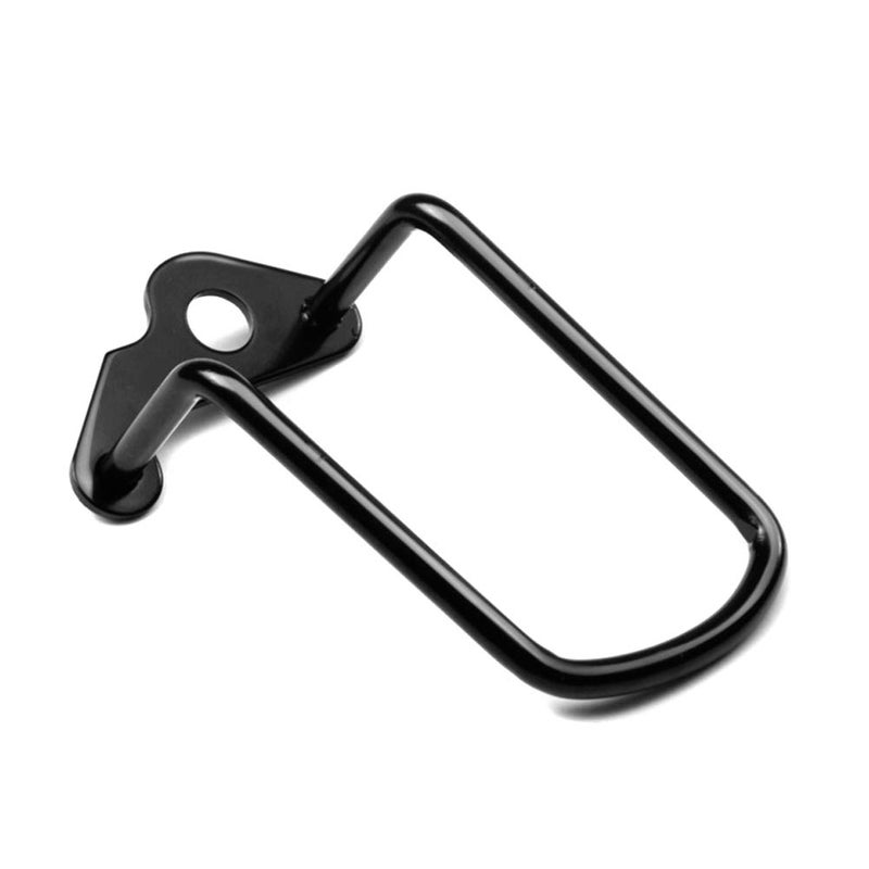 Cayanmydery Black Universal Bike Bicycle Rear Derailleur Guard Rack Protector, Rear Gear Shifter Chain Guard - Image 1